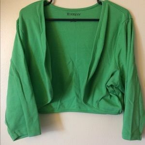 Roaman’s plus size shrug size 1X 22/24